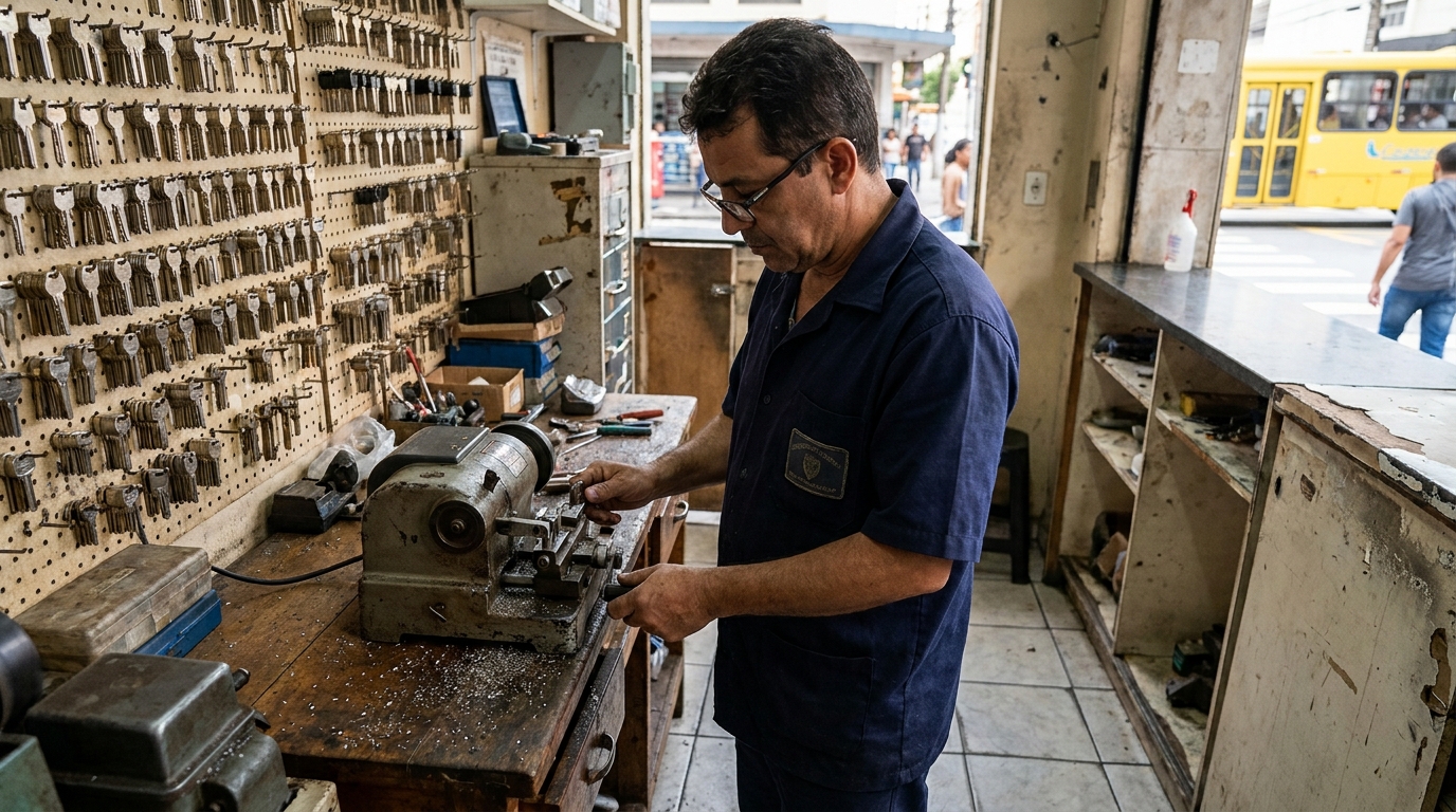 Cópia de Chave de Cadeado no Parque Montreal, Aparecida de Goiânia‑GO